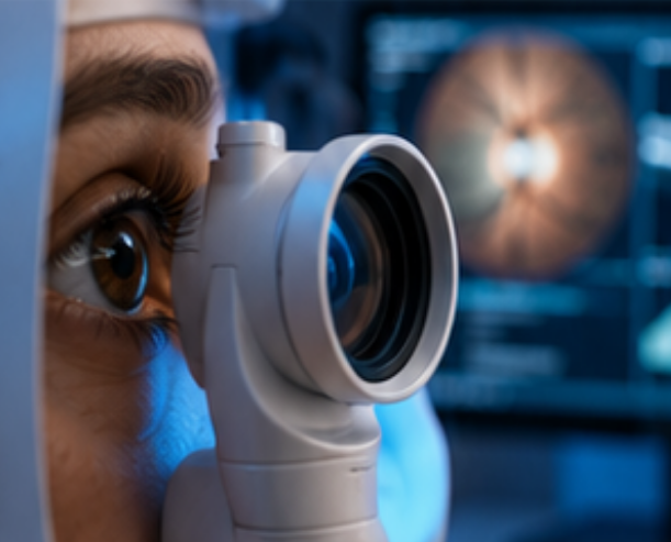 Exame oftalmológico para glaucoma